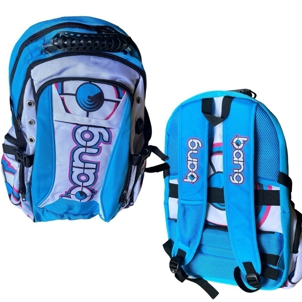 NEW BANG Energy Maxi Backpack H19” x W 13” Gorpcore BIKERCORE Minimalist